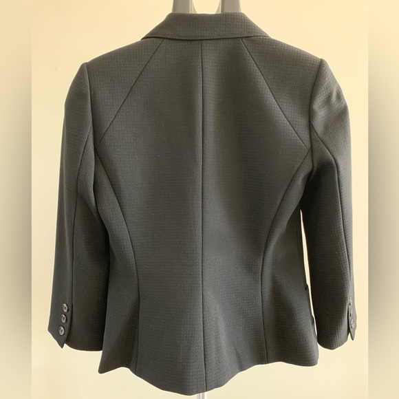 Pink Tartan Notched Lapel Blazer - Picture 5 of 9